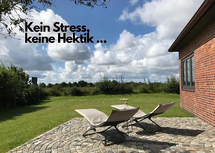 Nordsee im Blick - Kamin&Privat-Garten - Design-Haus Heverstrom